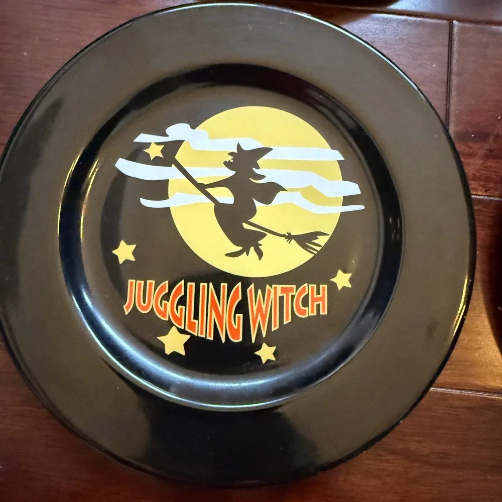 VTG Halloween Plates Target Y2K Holiday Cat Witch Ghost Spider Spooky‎ Decor